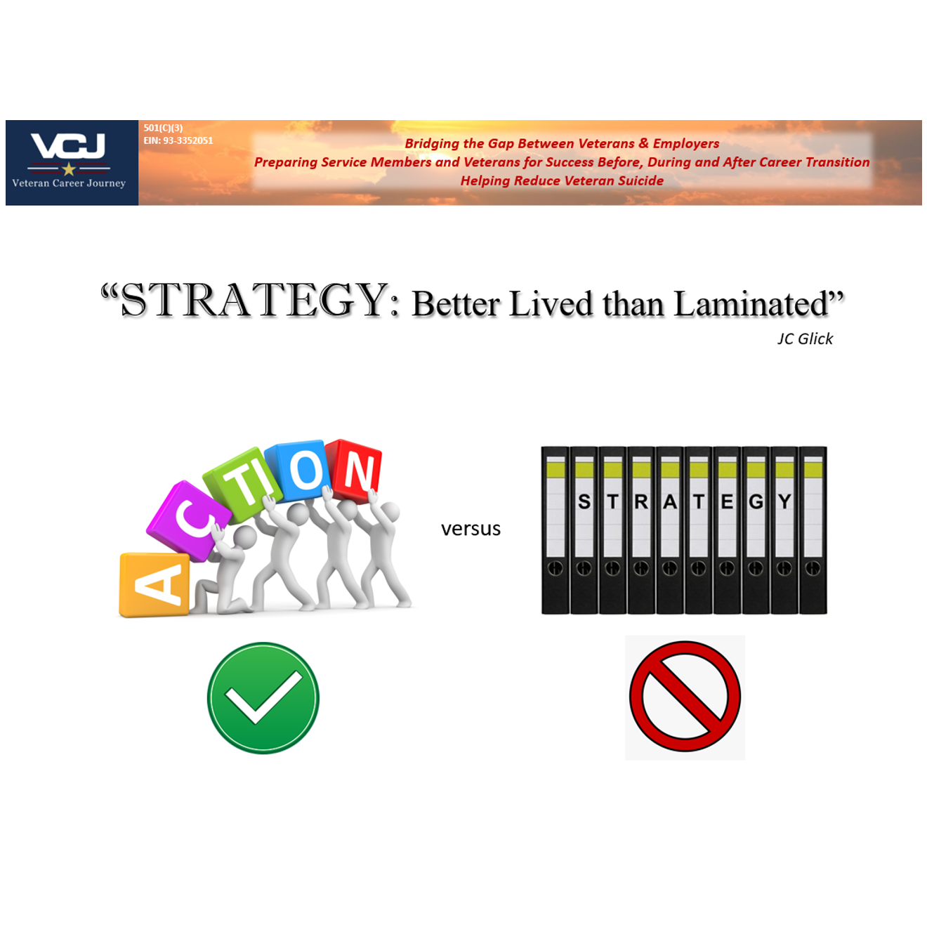 Career Transition Success Requires Strategy AND Action