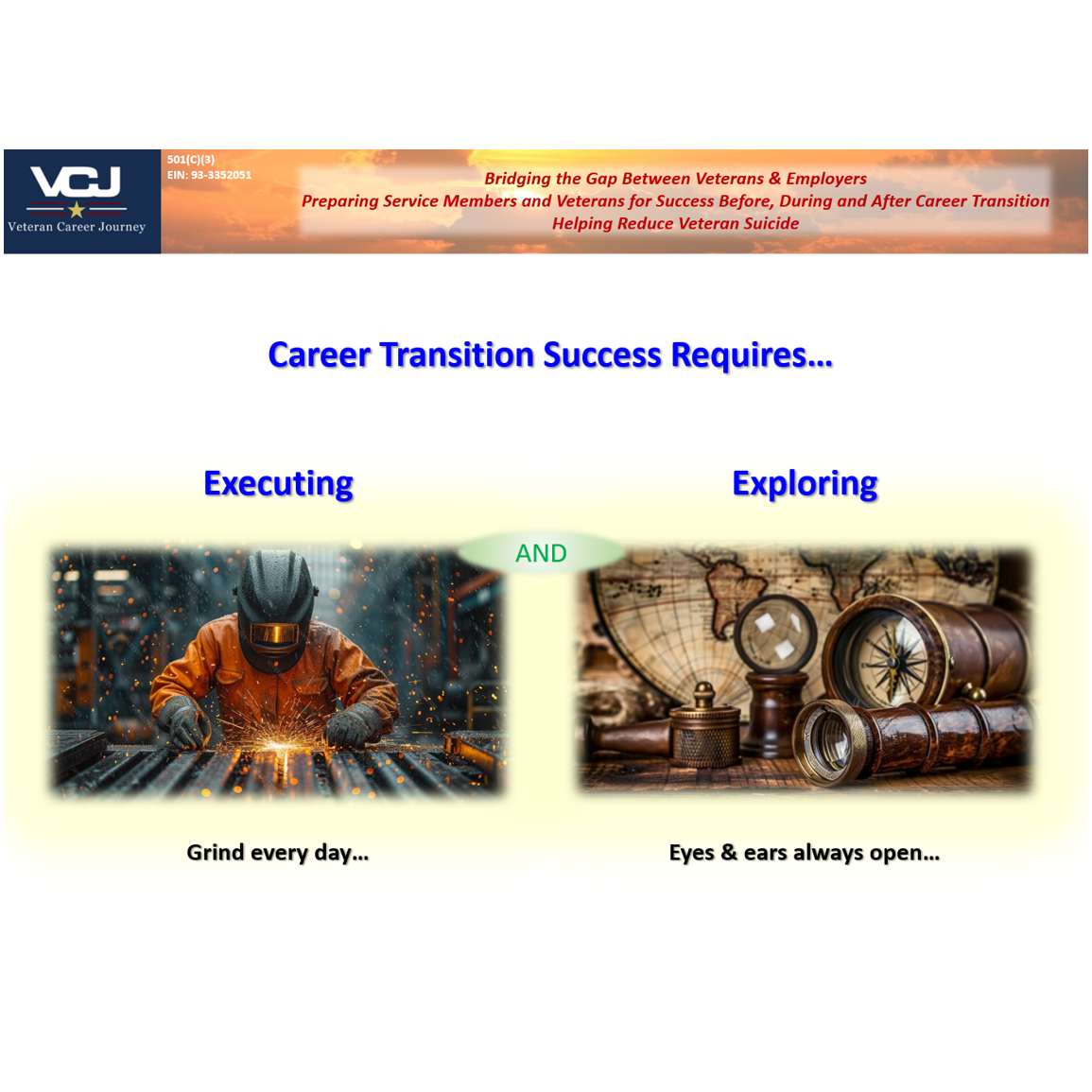 'Executing' versus 'Exploring': Embrace the 'AND' for Career Transition Success