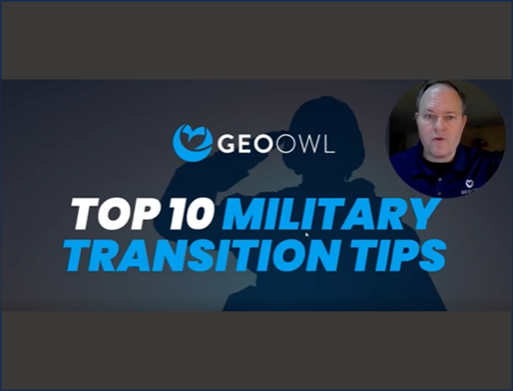 VCJ's Co-founder and Executive Director, Bill Kieffer, Participated in GeoOwl's Recent Career Transition Webcast